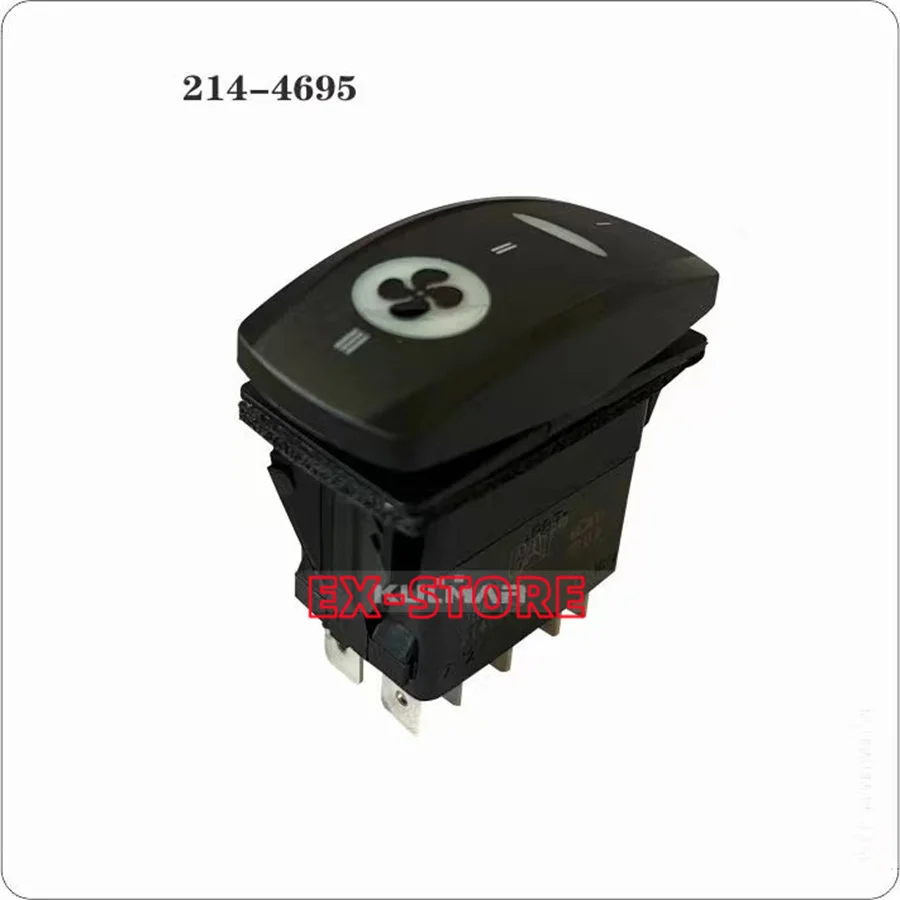 Interruttore a bilanciere Caterpillar 420E,420F,430E,430F,432E,434E,442E,444E,450E,214-4702,214-4701,214-4695,214-4694,214-4693,214-4692,