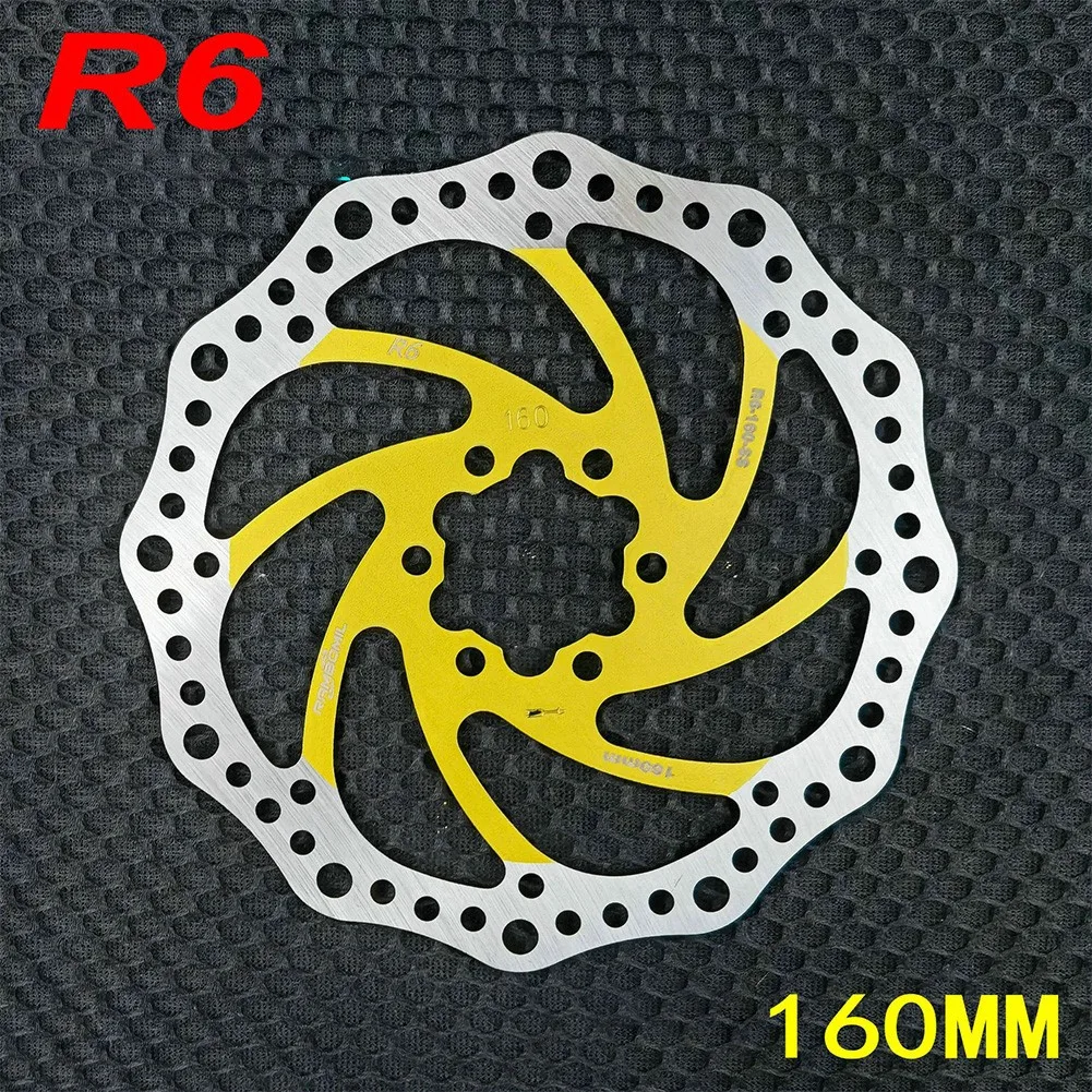 MTB Bike Rotor Bicycle Floating Rotor, 160/180/203MM Disc Brake Rotor, Dense Hollow Design, Suitable For Long Distance Riding