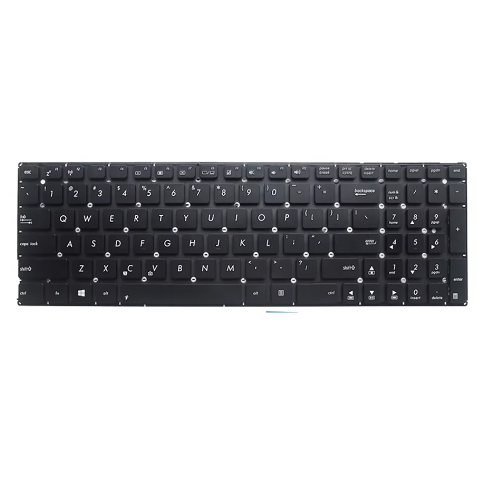 

Американская раскладка для клавиатуры ноутбука ASUS pro552S pro553U V555 V555L V555U/UQ U5000 F5500L