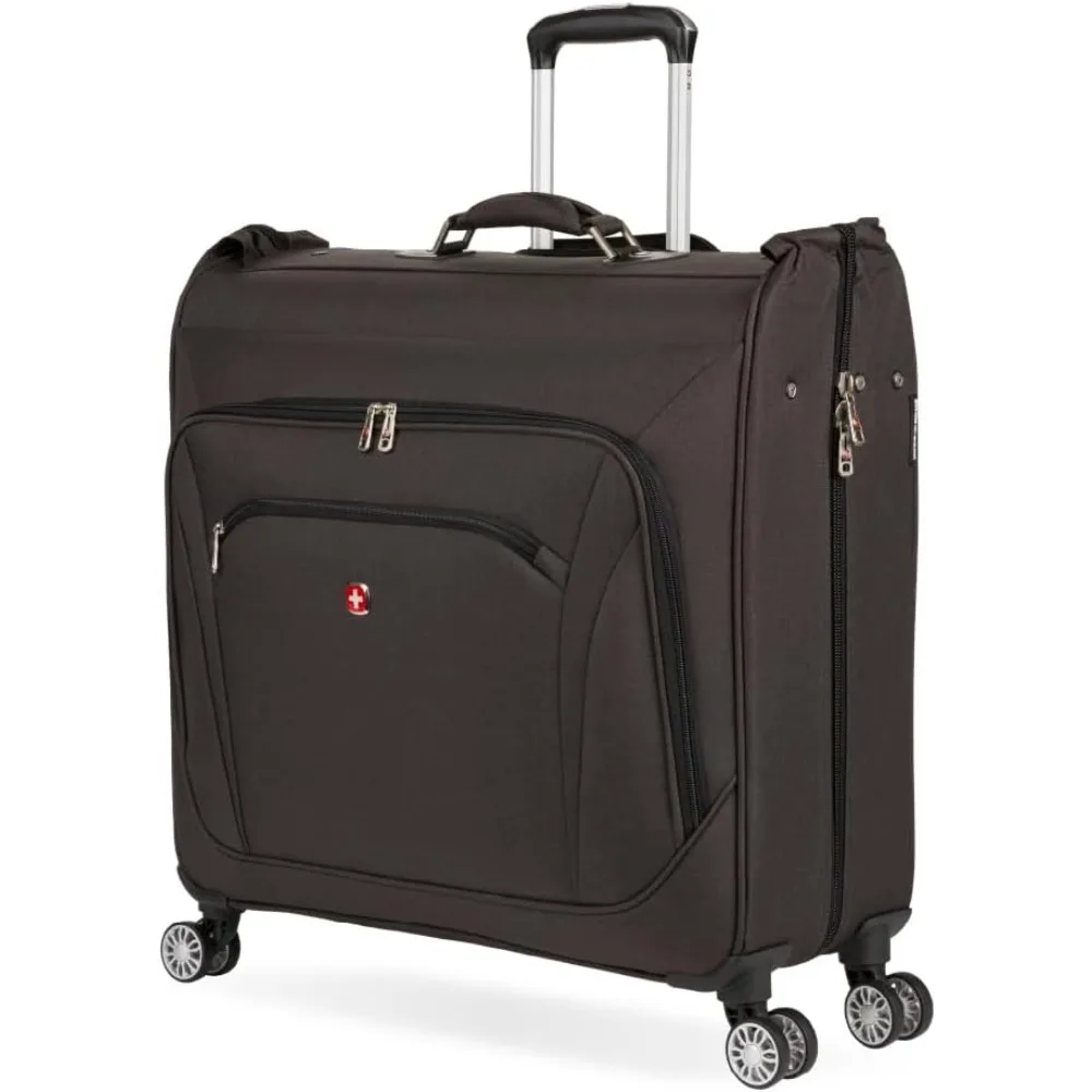 7895 Premium Rolling Garment Bag, Heather Grey, 24