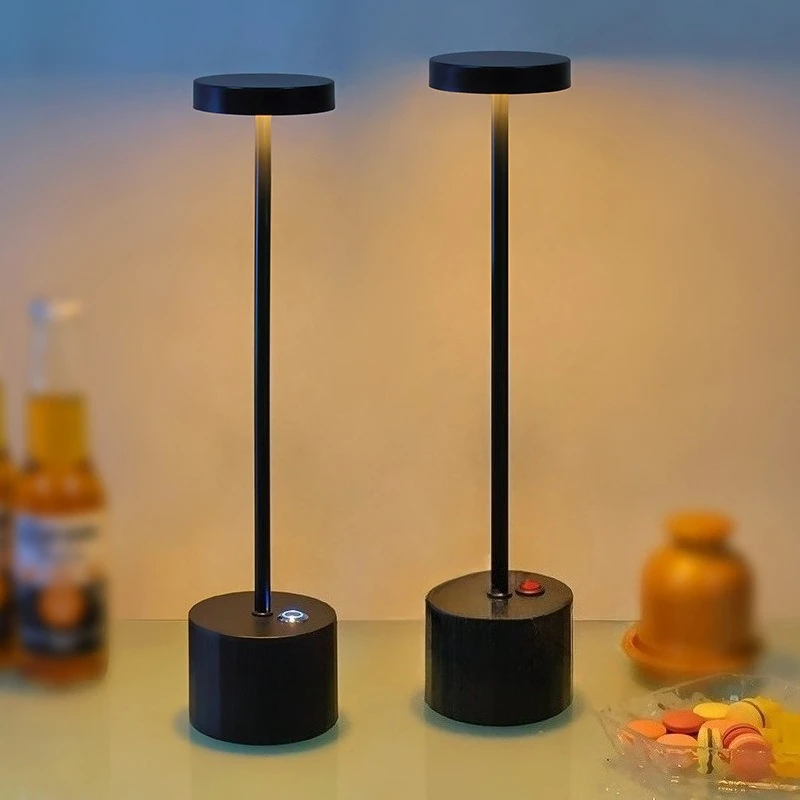 

Креативная светодиодная перезаряжаемая настольная лампа для КТВ, бара, ресторана, винтажная бутылка, ночник, атмосфера