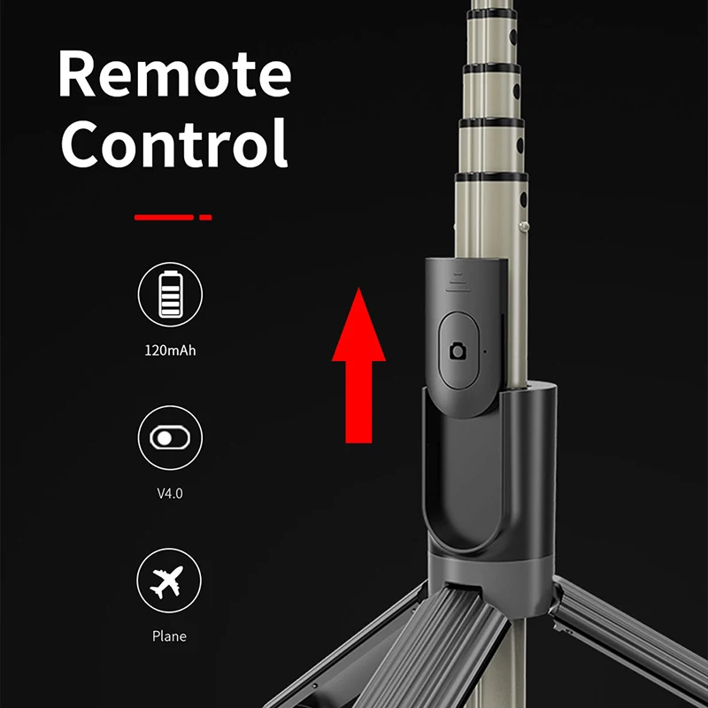 Mamen 90cm dobrável selfie vara tripé de telefone com led anel luz 1200mah bateria para streaming ao vivo maquiagem bluetooth compatível