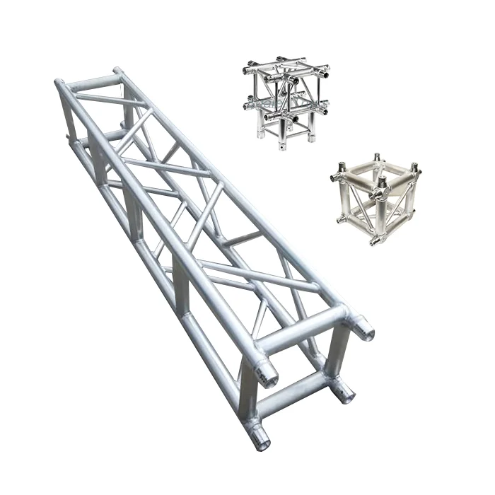 Aluminum Truss System Ground Support Outdoor And Indoor Square Lighting Truss For Sale