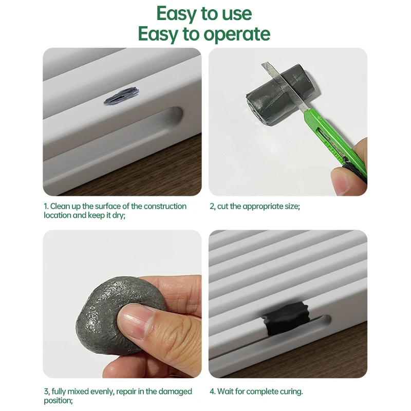 Epoxy Putty Stick Hard And Fast Repair Epoxy Glue Metal ABS Glass Ceramic Multi-application Cracks Repair Fills For Quick Fixes