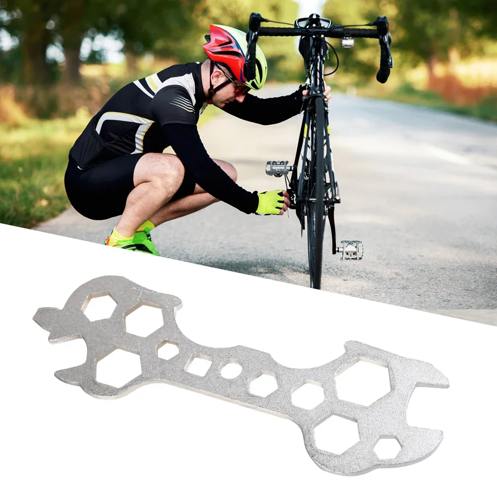 Bike Flat Spanner Multifunction Bicycle Hexagon Hole Portable Repair Tools Mountain Bike Accesories Install Repair Tool Kit