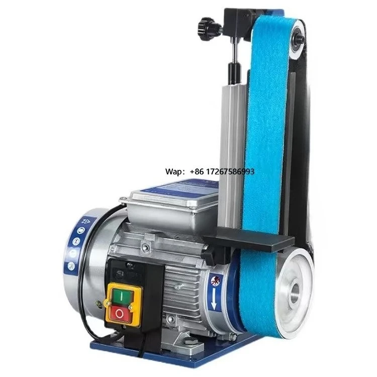 2 "x 36" 1.5 كيلو واط الصناعية سطح المكتب طاحونة الملمع الكهربائية ساندر عمودي الخشب شريط معدني ساندر أدوات كهربائية ساندر صغير #1