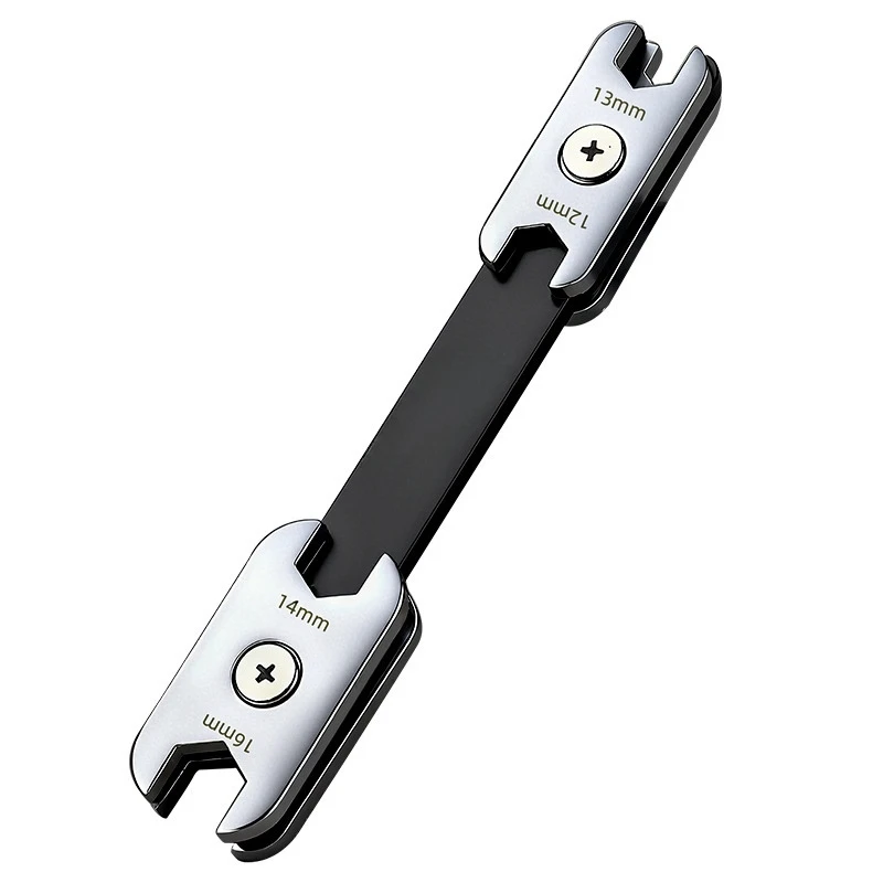 Llave para reparación de automóviles, combinación manual, llave abierta ajustable, portátil, varios tamaños, giratoria de 360 grados, ajustable 8 en 1