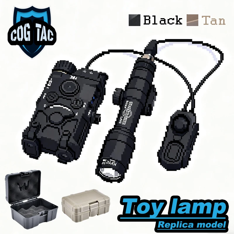 Surefire M300 M600 سلسلة مصباح يدوي AXON التبديل مع صندوق تخزين دعوى PEQ15 DBAL L3-NGAL MAWL OGL الملحقات الخارجية لعبة مصباح