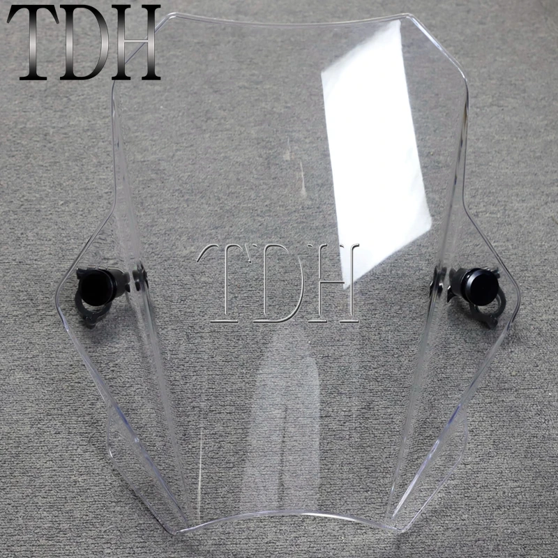 Adjustable Universal Windscreen Windshield Wind Shield Covers Screen Deflector Polypropylene For Honda GB350 GB350RS CBR 600RR