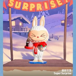 حقيقي بوب مارت الوحوش كوكا كولا لابوبو سلسلة أعمى مربع لابوبو الشكل الغموض مربع مجموعة عصرية عيد الميلاد هدية الديكور أعلى 10 مبيعات لمحفظة كوكا - رقم 9