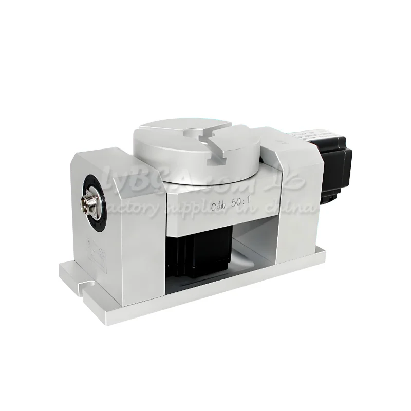 

Harmonic 4th and 5th Axis AC Axis CNC Milling Machine 17-50 Control Box Table Diameter 110mm 50:1 Rotary Axis Reduction Ratio