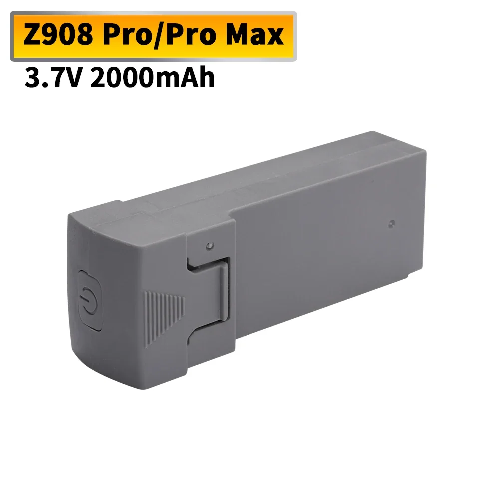 3.7 فولت 2000MAh Z908 بطارية ل Z908 برو ماكس RC الطائرة بدون طيار يبو بطارية حزم كوادكوبتر اكسسوارات 1-10 قطعة البطارية