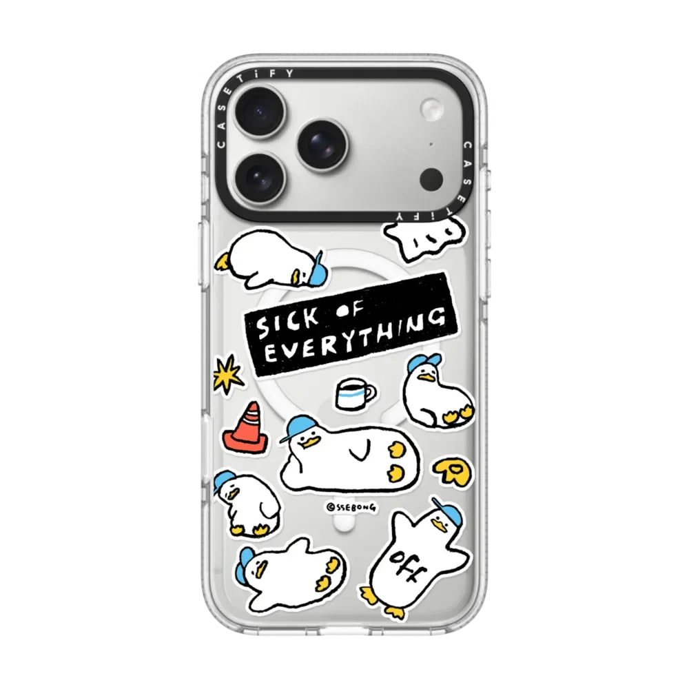CASETiFY SSEBONG Duck Lying Flat Daily Series Magnetic Drop-proof