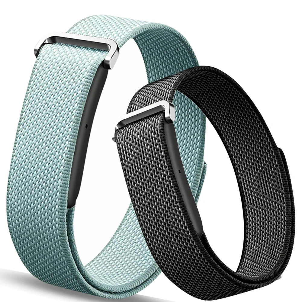 Air Band VS01 Screenless Smart Band IP68 Waterproof Nylon Strap Fitness Tracker Health Screen-Free Smart Bracelet SpO2 Wristband