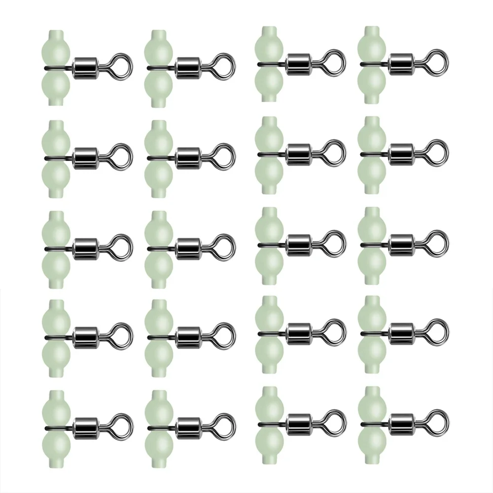 20 шт., рыболовный Вертлюг