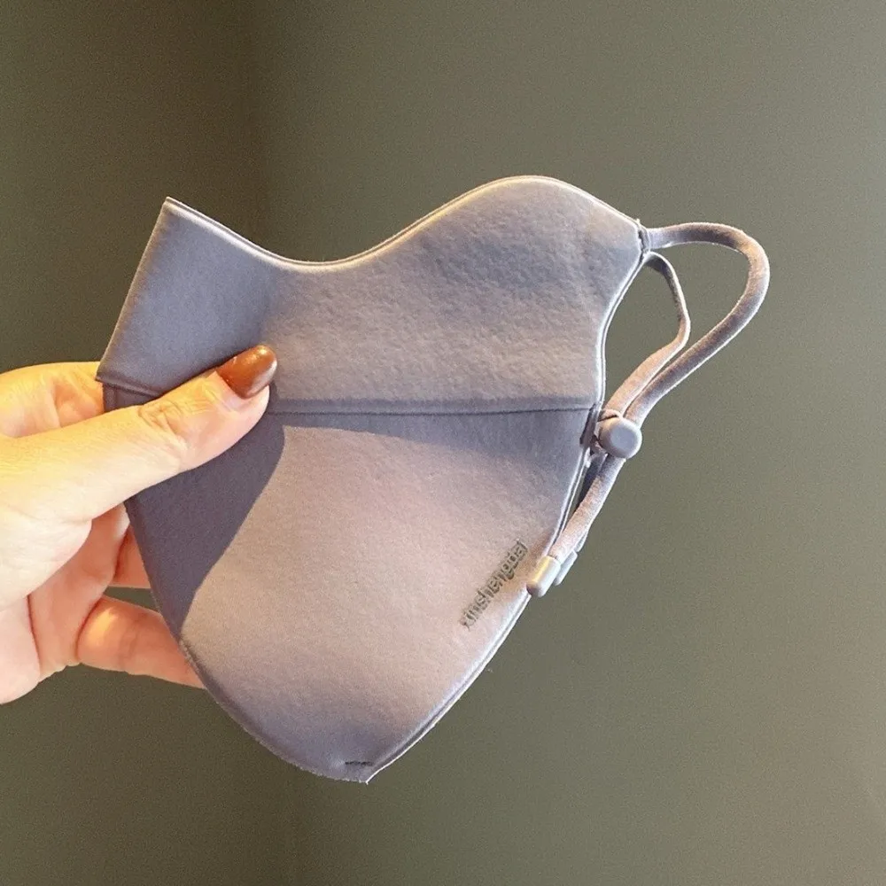 Nuova maschera calda Dralon Maschera antipolvere lavabile Copertura per il viso traspirante regolabile Autunno e inverno
