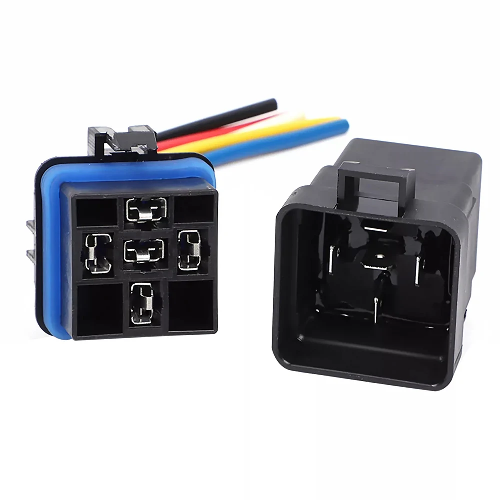 Heavy Duty Automotive Relay Kit Waterproof Construction 12V and 40A Switching Capability for Boat and Car Applications