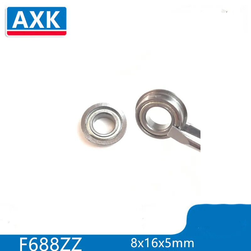 

Free shipping 10pcs F688-2Z F688ZZ F688 zz F628/8ZZ ABEC-1 Flanged Flange Deep Groove Ball Bearings 8x16x5mm for 3D printer