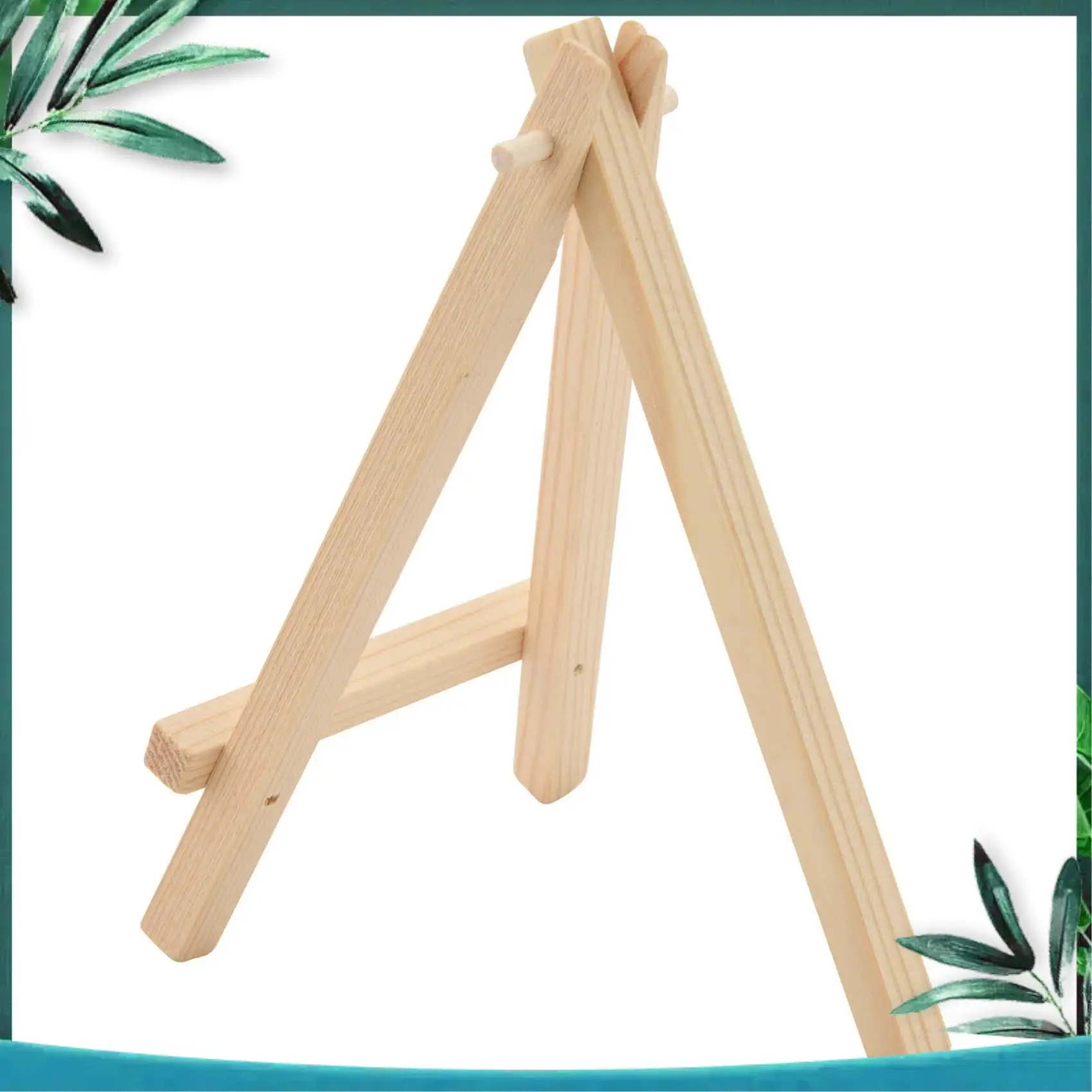 YSS-96 Pack Mini Wood Display Easel Wood Easels Set For Paintings Craft Small Acrylics Oil Projects