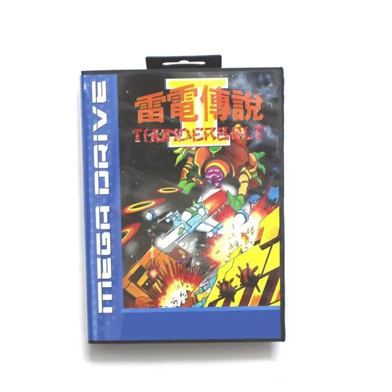 cartao-de-jogo-thunderbolt-ii-md-16-bit-eu-para-sega-megadrive-genesis-com-caixa-de-varejo