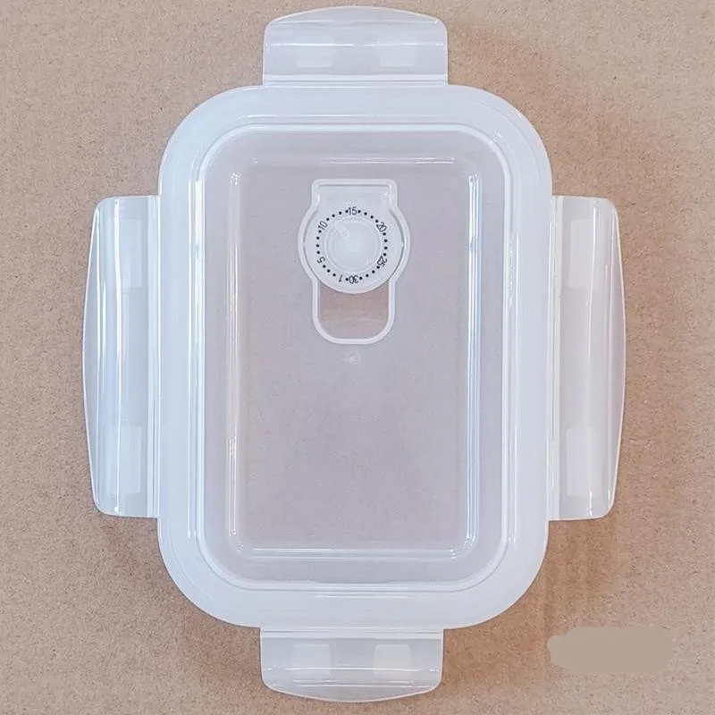 

Square Glass Lunch Box Lid Accories Fre-Kee Rectangular Sed Box Lid Parts round Bowl Lid for Home And Restaurant