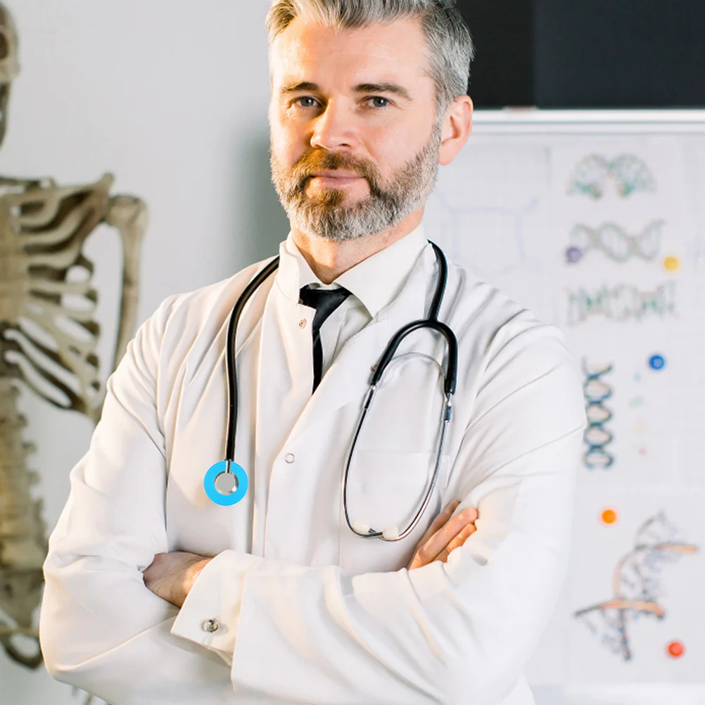 

12 шт., силиконовые чехлы для стетоскопа, запасные части, защитный чехол для диафрагмы, универсальный чехол, подходит для врача, медсестры, медицинские принадлежности