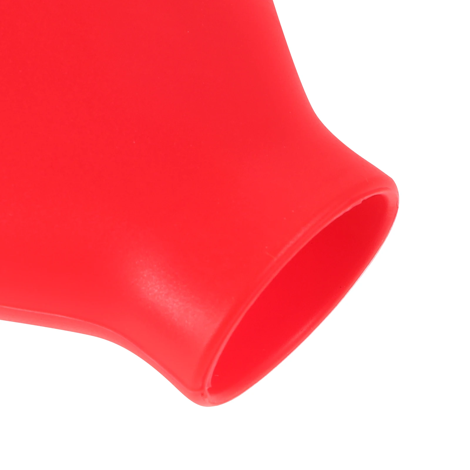 Conjunto de pincéis de maquiagem de silicone em forma de coração, 3 peças, capa protetora contra poeira, tampa vermelha, manga, protetores de escova reutilizáveis