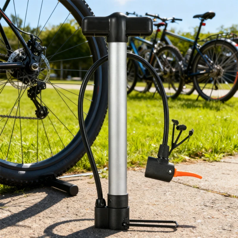 

Насос для баскетбольных мячей, велосипедов, электротранспорта, футбольных мячей, 1 шт., удобный домашний насос для накачивания, аксессуары для велосипедов