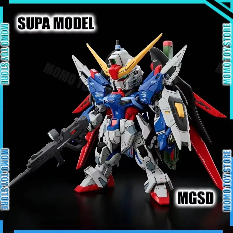 SUPA MGSD KO Destiny Zgmf-X42s A-Gxq754 V2 Zeus Silhouette Kit de Montaje de Modelo, Figura de Acción con Esqueleto de Plástico, Robot de Plástico