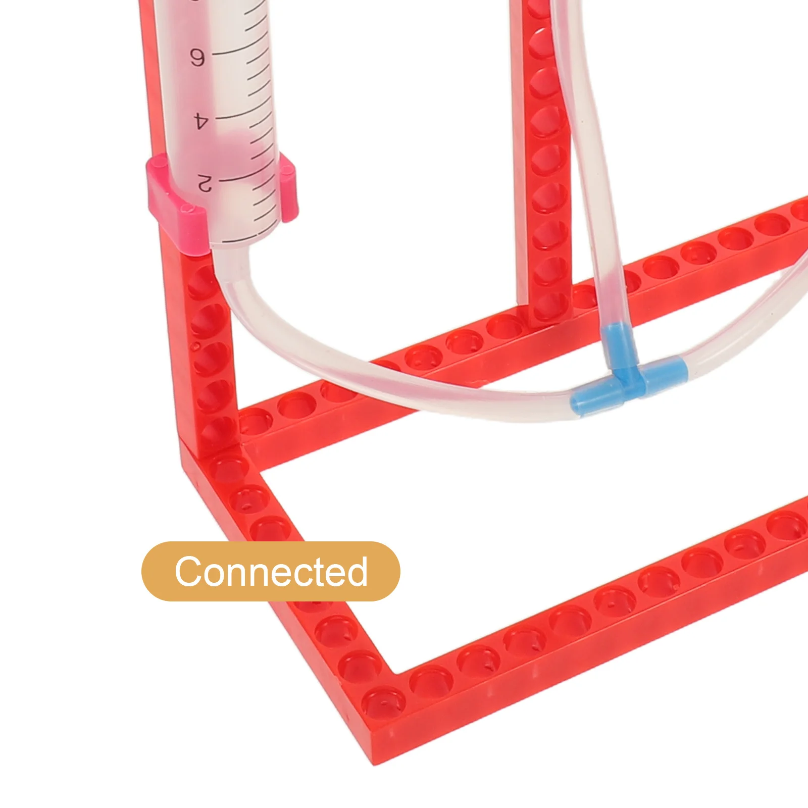 مجموعتان من أدوات التدريس لميكانيكا السوائل، جهاز أوعية التواصل لتجربة الضغط السائل، مجموعة تعليمية #2