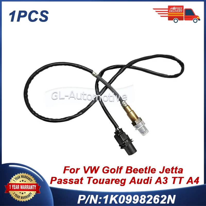 

1K0998262N Датчик соотношения воздуха-топлива Лямбда Датчик кислорода O2 для Volkswagen Passat Jetta Golf Audi A3