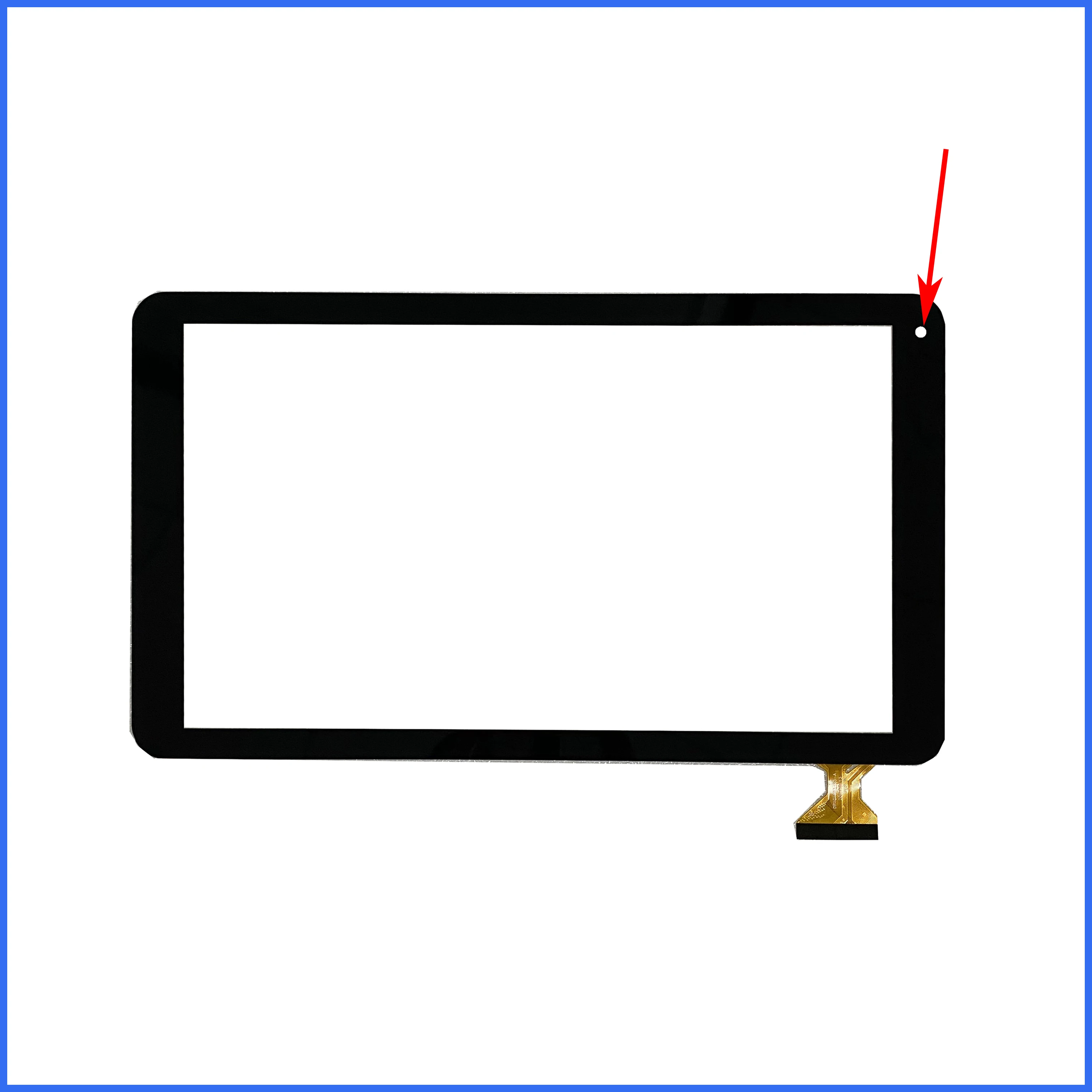 

10.1inch P/N DP101623-F3-A Touch Kids Tab Touch Panel Sensor Glass Digitizer Tablets Repair DP101623 logicom logikids 6