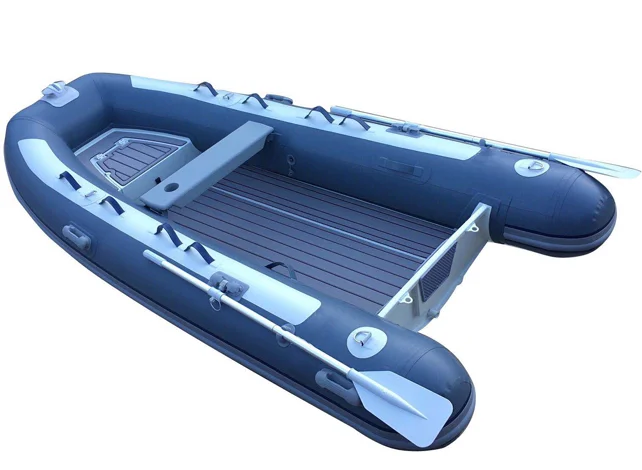 3.6M High Quality PVC/Hypalon Aluminum Inflatable Pontoon Fishing RIB Boat For Sale