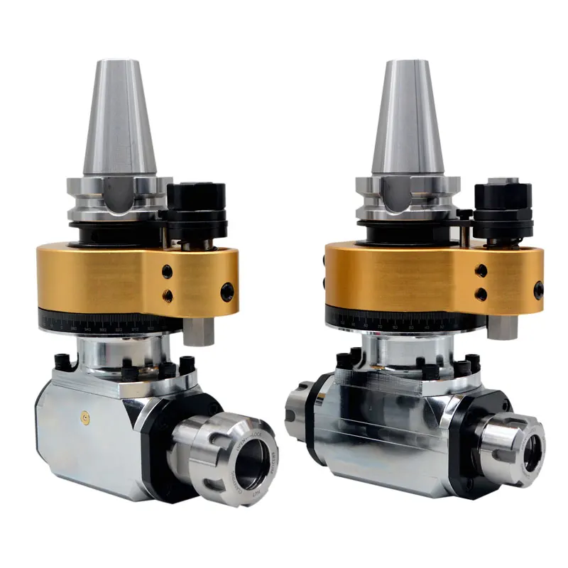 CNC Milling Angle Head 90 Degree BT30 BT40 BT50 ER Right Angle Head 90 degree angle head