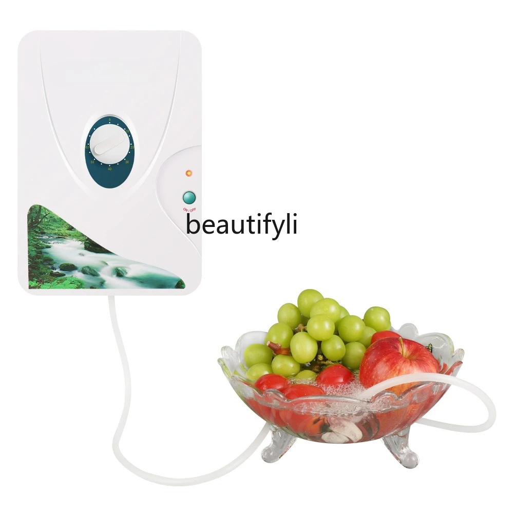 

Washing fruit, meat, vegetable ingredients, disinfection, washing machine