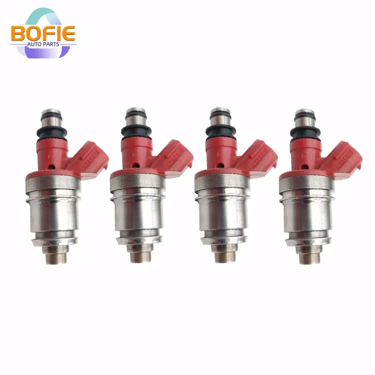 4 PCS Fuel Injector Nozzles OEM FJ563 15710-77EA0 JS28-2 For Suzuki-Isuzu 1.8 2.0 2.3 2.6