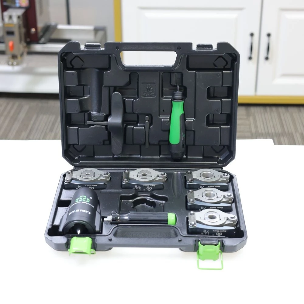 ST-519FT Rohrexpander-Kit – inklusive Sechskantstange und 5 Expansionsklemmen