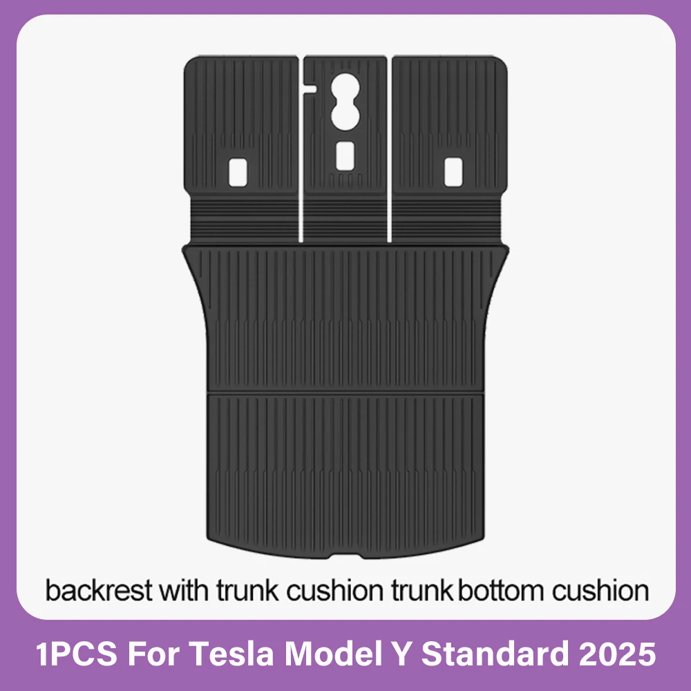 TPE-Fußmatten für Tesla Neues Modell Y Standard 2025 2026 Wasserdichte Gepäckraum-Matten Allwetter-Vollset Fußmatten Modell Y Kofferraummatten