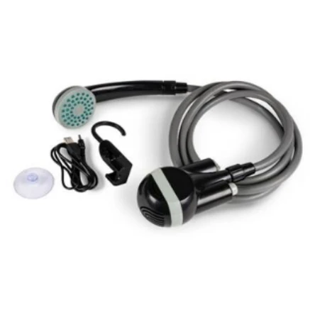 

Outdoor Portable Rechargeable Camping Shower With Usb Shower Head With Hose and Pump