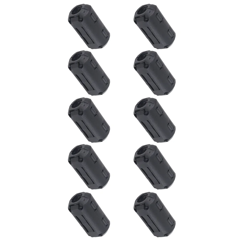 10 Pcs Shield Degaussing Ring Ferrite Core Cord Home Supplies Noise Filters Parts Removable Suppressor