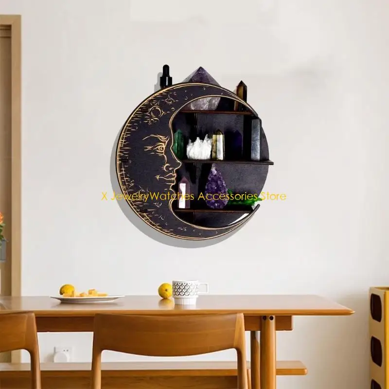 

31KD Unique Silicone Storage Rack Molds Vintage Wall Hanging Epoxy Casting Moulds