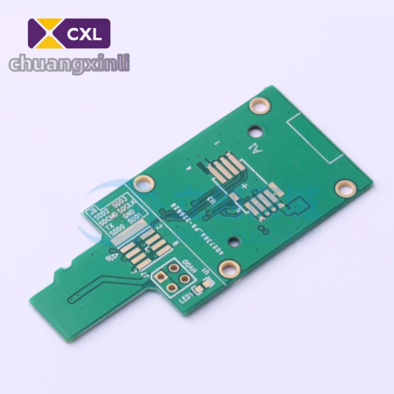 10-100 PCS / LOT CSSDBRD010 SD NAND burn board is welded on the transfer plate to use SDIO for burn or test development board