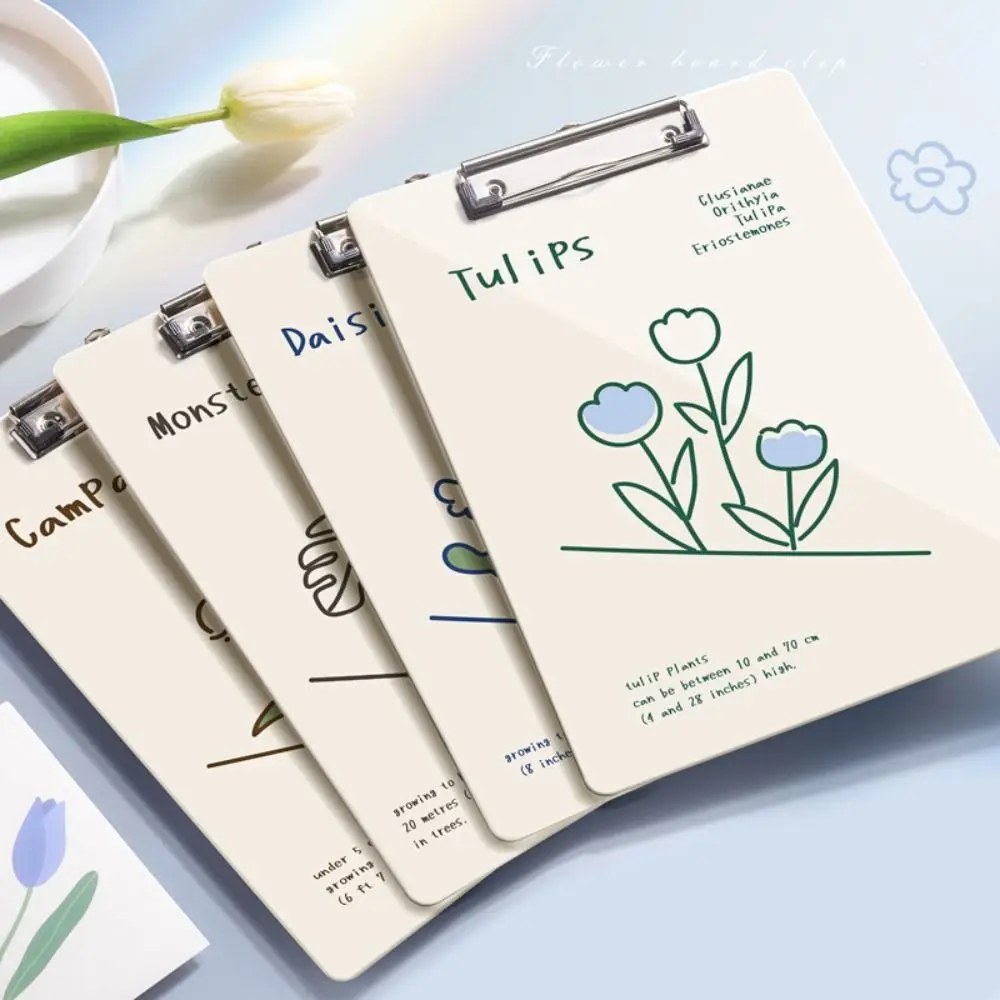 Signature Board A4 File Folder Board Clamp With Low Profile Gold Clip Document Folder Drawing Writing Clipboard