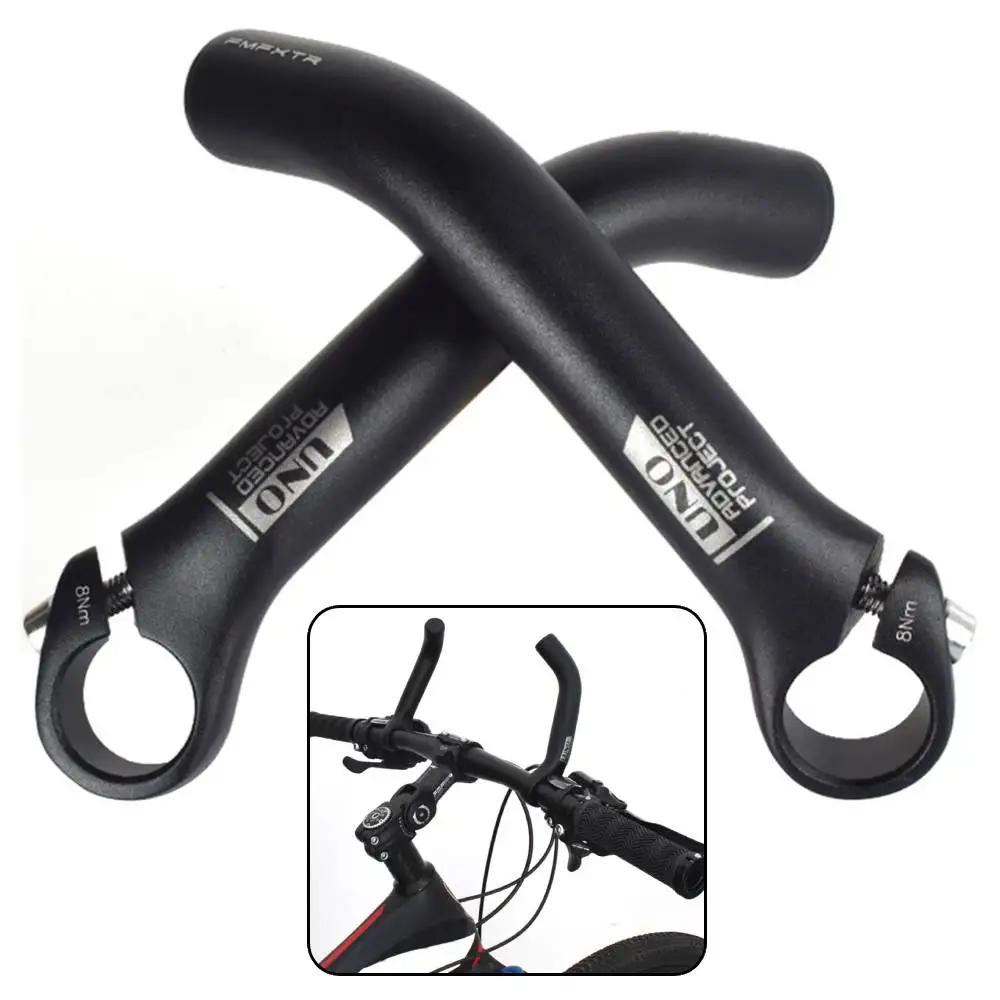 1-3pairs Adjustable Bike Grip Bar End Handle Auxiliary Riding Horn Rest Handlebars Cycling Fatigue Relief Bicycle Accessories