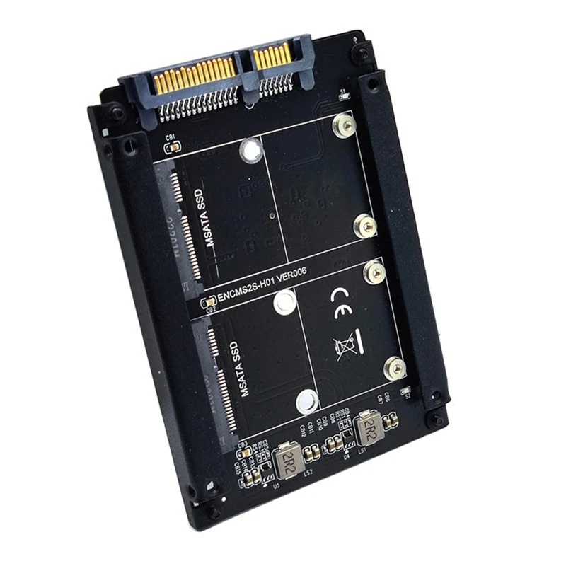 MSATA To SATA3 Adapter Card MSATA To SATA Card MINI SATA SSD Solid State Drive To 6G Interface Conversion Card Adapter