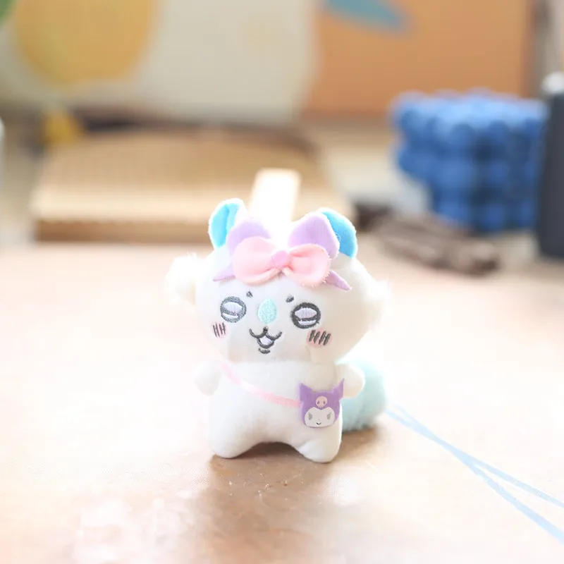 12 cm Kartoon carino e carino giapponese piccolo otto Usachi piccolo ciondolo peluche bambola Giekawa portachiavi bambola