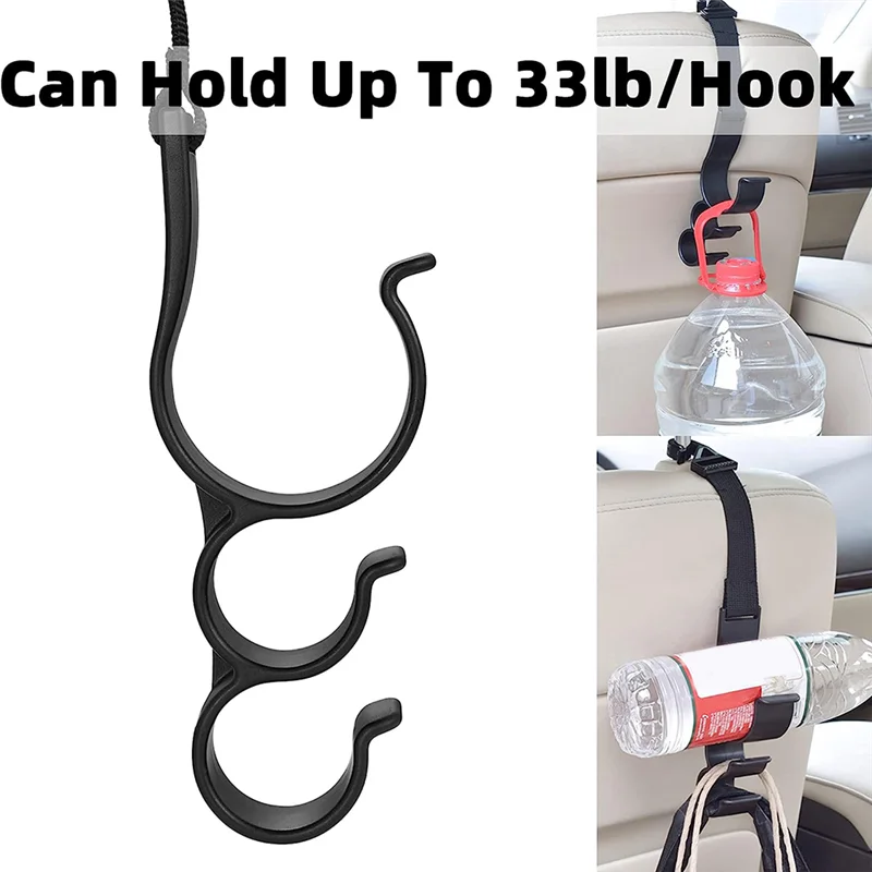 Car Umbrella Hook Front Shelf Back Headrest Hook Universal Car Supplies