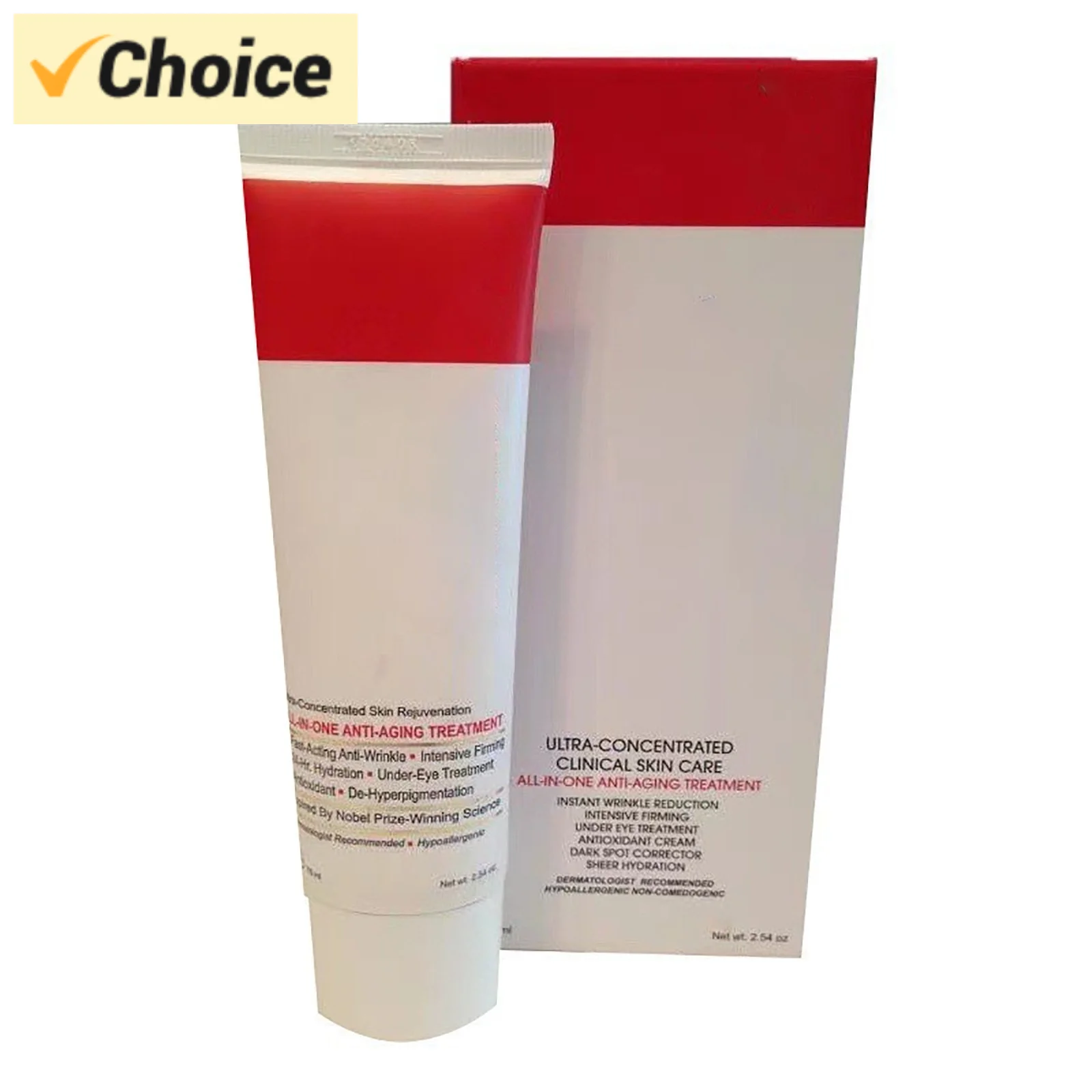 LifeCell All In One Anti-Aging Cream – Reduces Wrinkles, Fine Lines, Dark Circles & Sun Damage – Retinol, Vitamin C, DMAE & Hyal