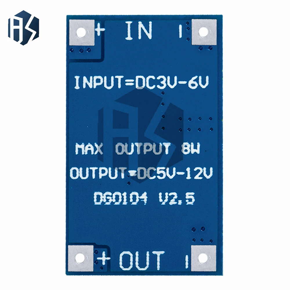 محول تصعيد وحدة امدادات الطاقة دفعة وحدة 3.7 فولت بطارية ليثيوم شاحن يو اس بي مجلس 8 واط USB المدخلات DC-DC 3 فولت-6 فولت إلى 12 فولت 3A
