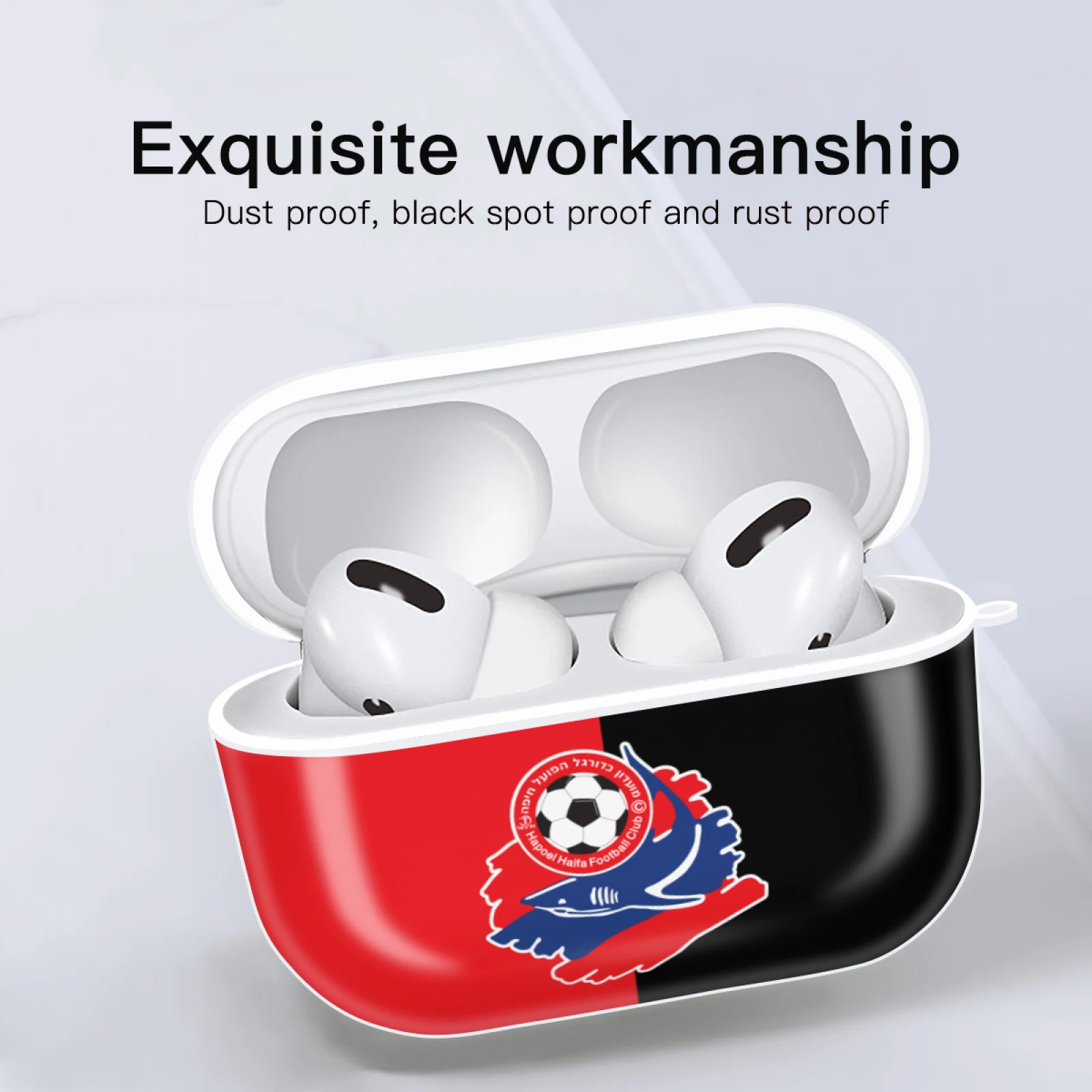 Custodia Hapoel Haifa per AirPods 1 2 3 Cover AirPods Pro 2 cuffie Wireless